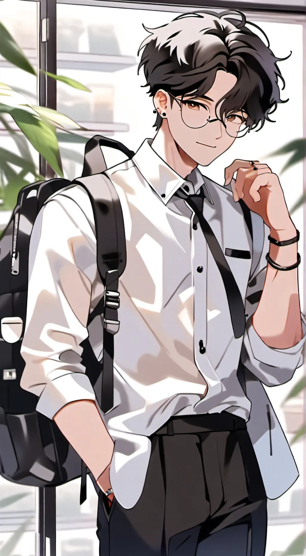 ai character: Alex background
