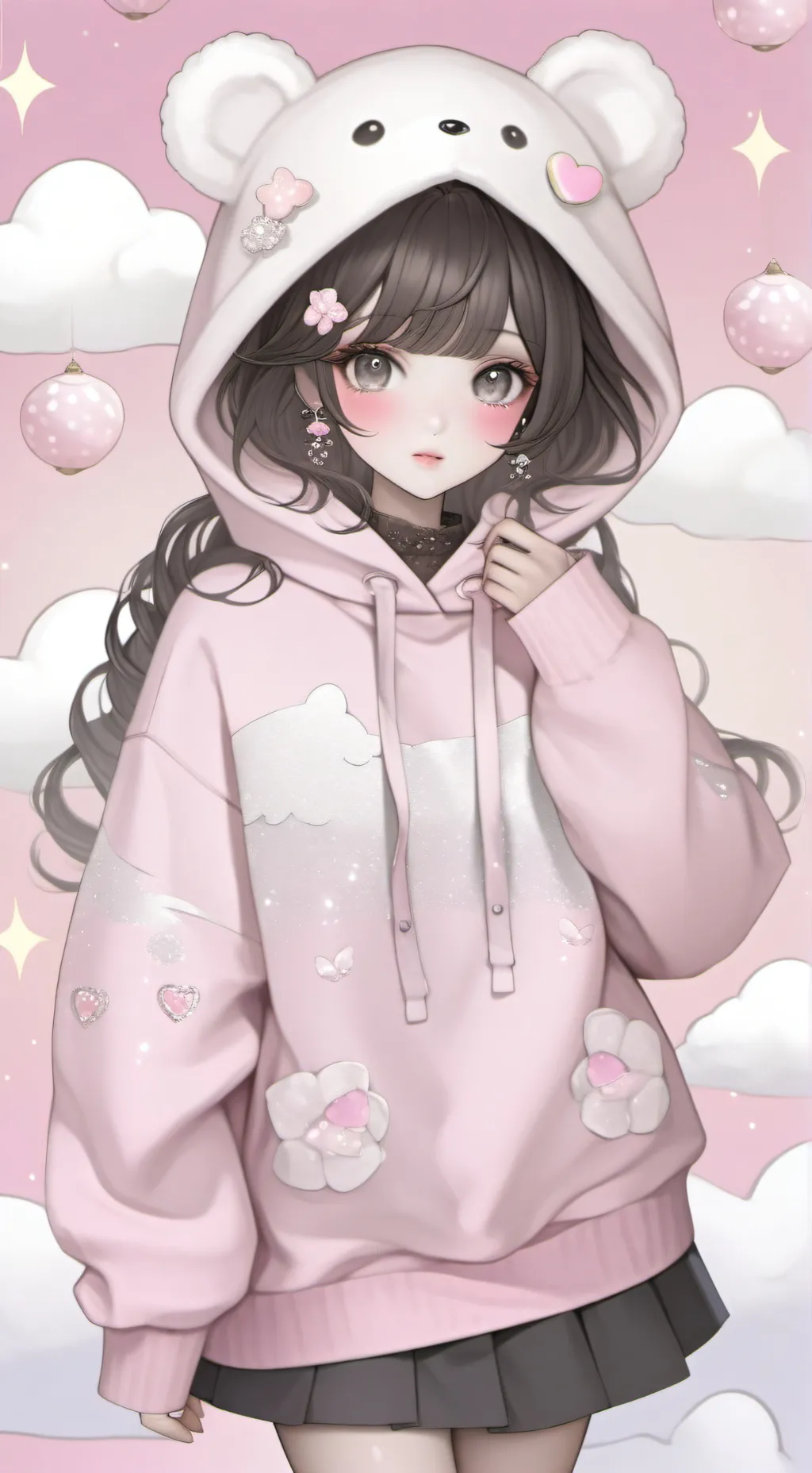 ai character: 🤍★Stacey★🤍 background