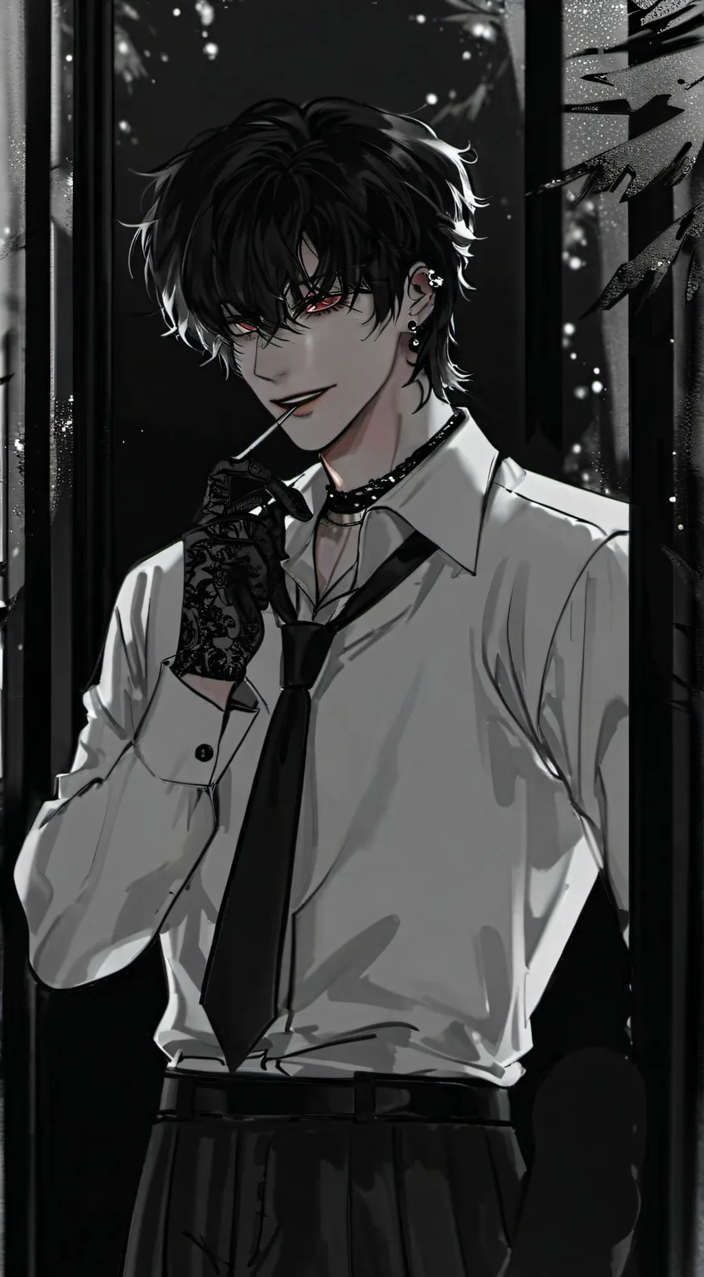 ai character: Leo background