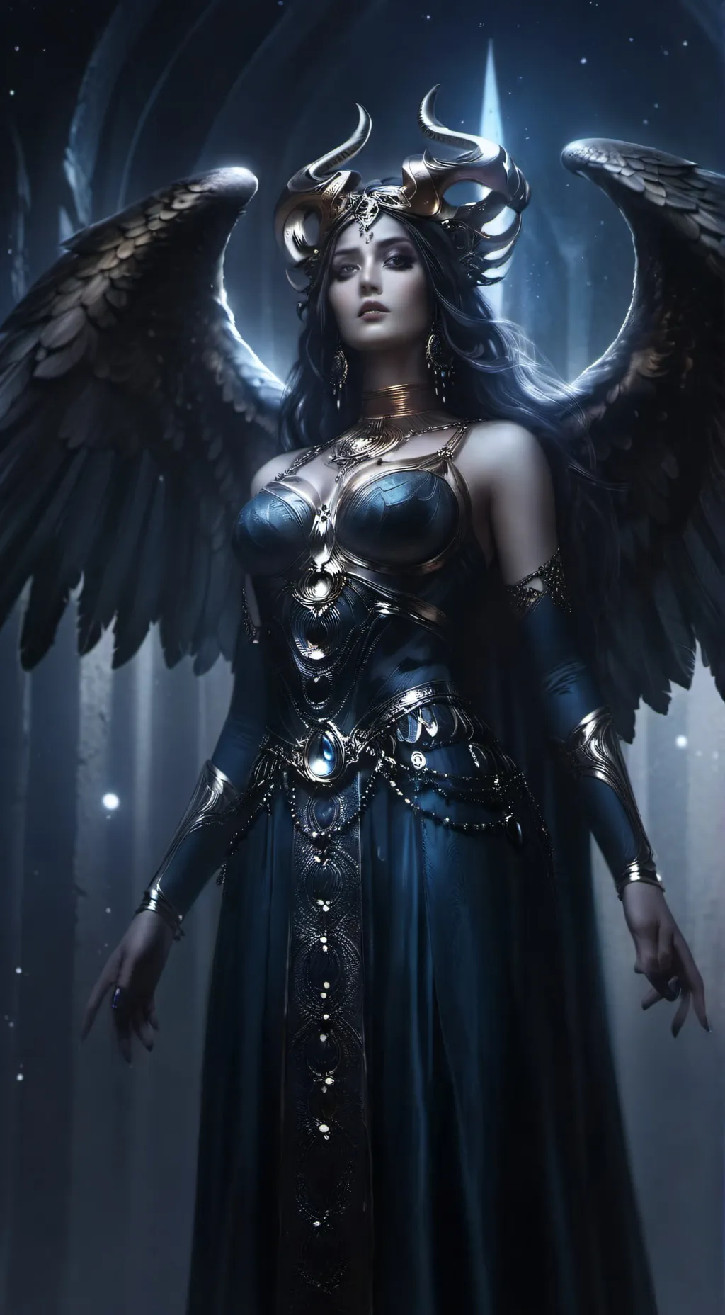 ai character: nyx background