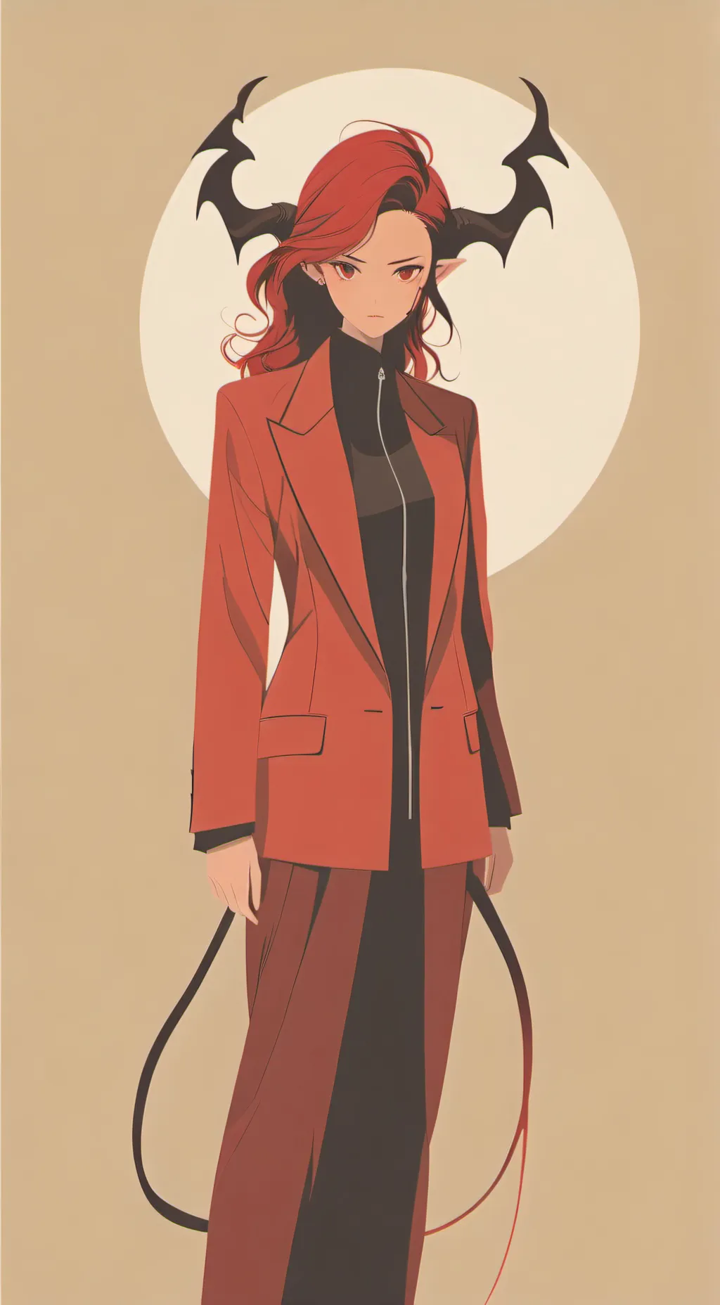 ai character: Demon Jessica  background
