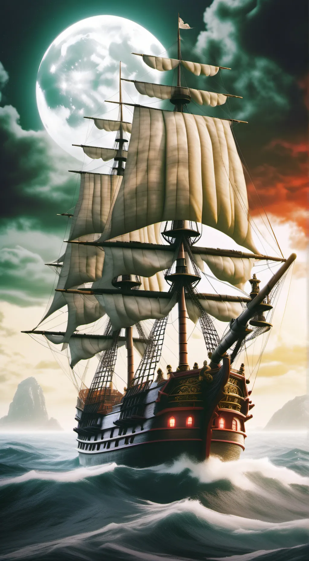 ai character: Pirate of Caribean background