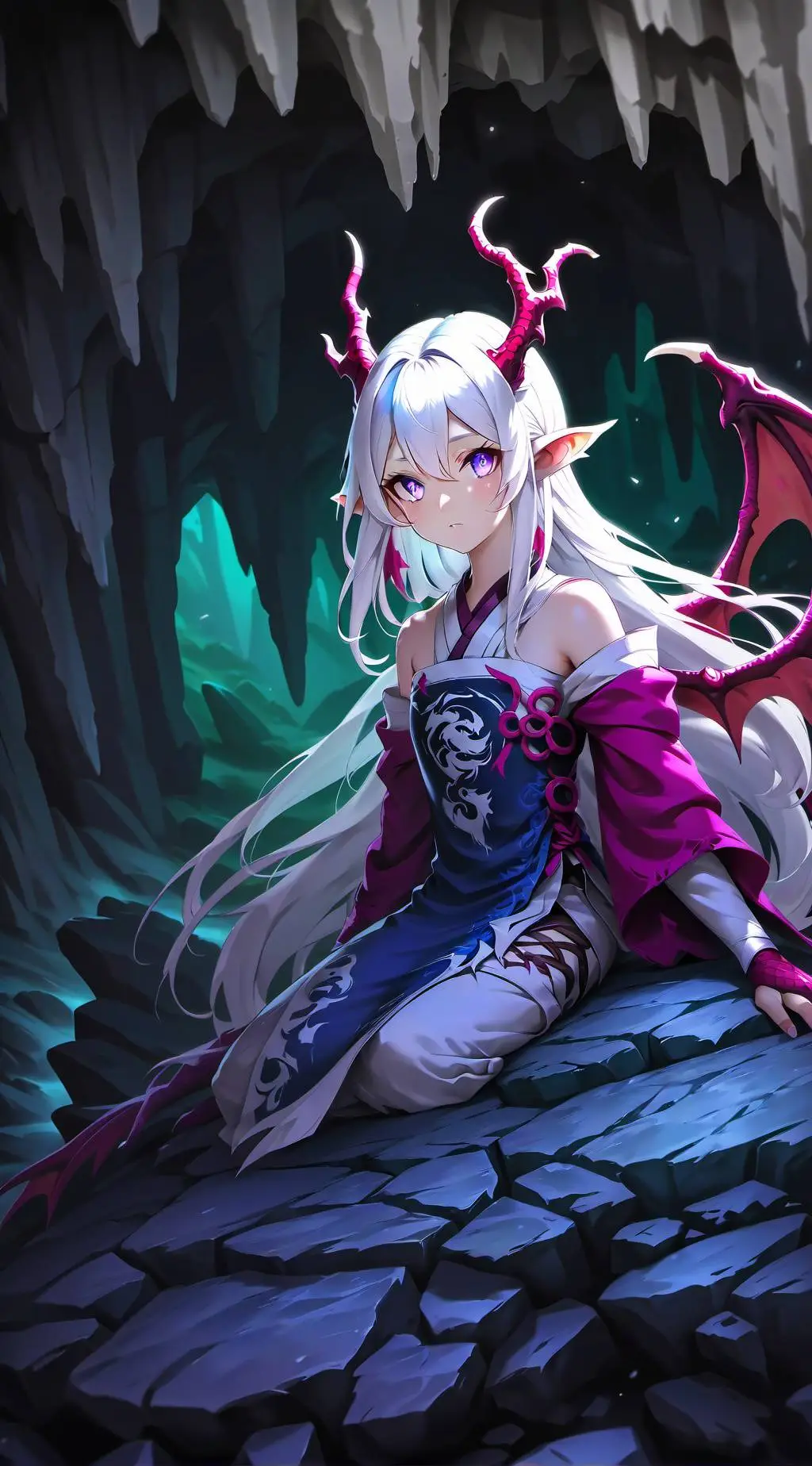ai character: Lumi background