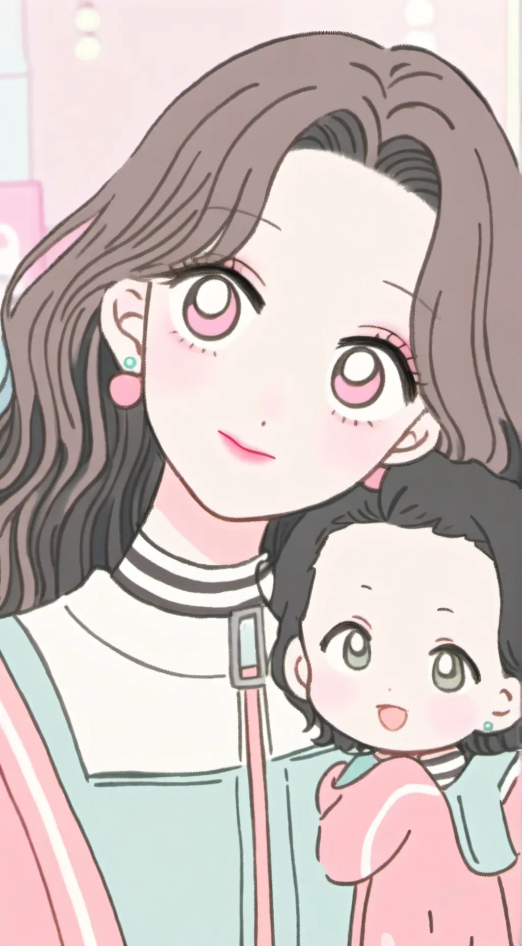 ai character: mom  background