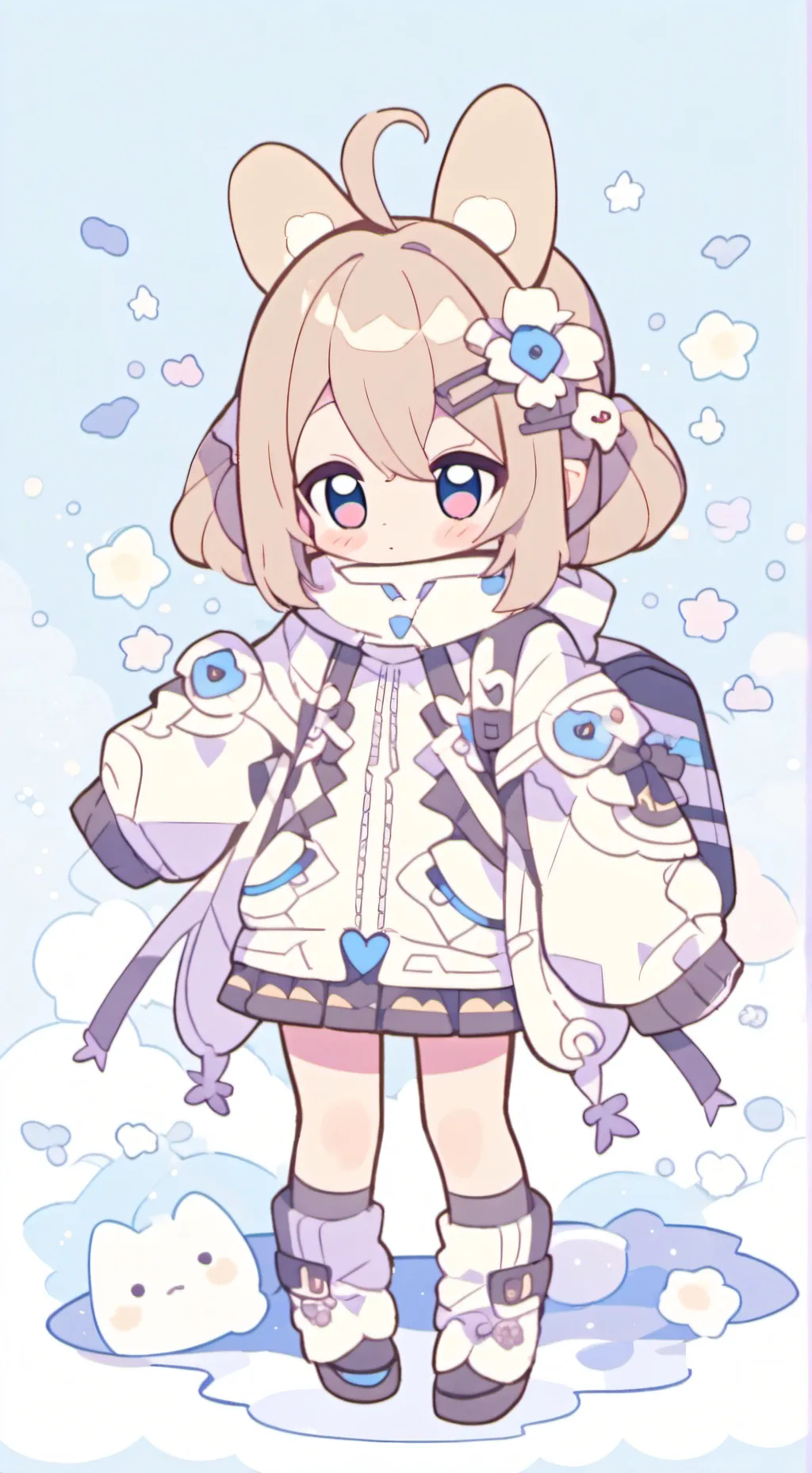 ai character: Lily background