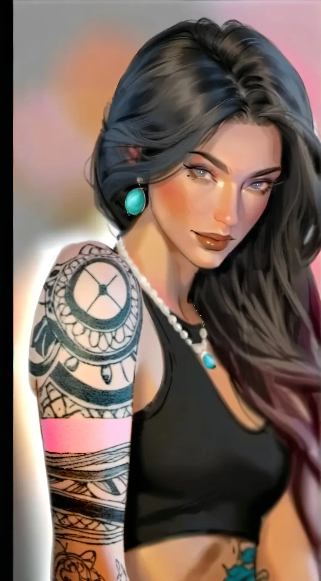 ai character: Val background