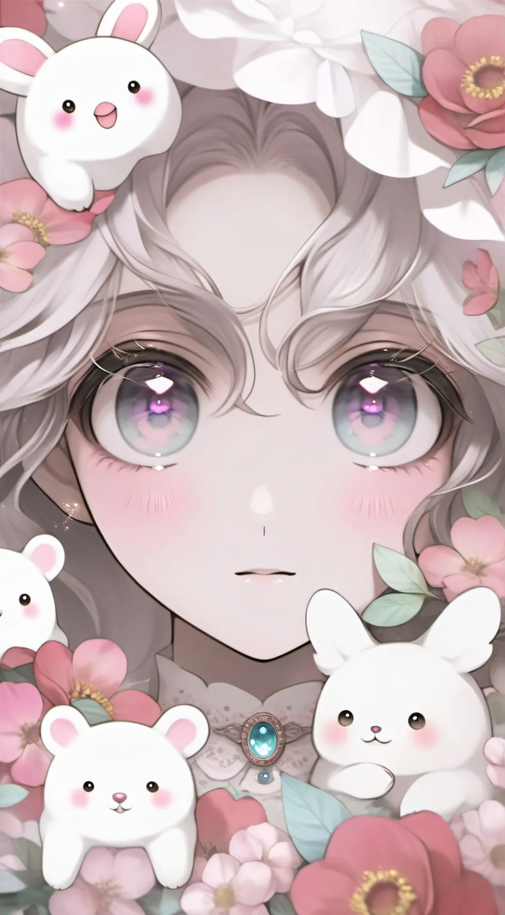 ai character: Bfive siblings  background