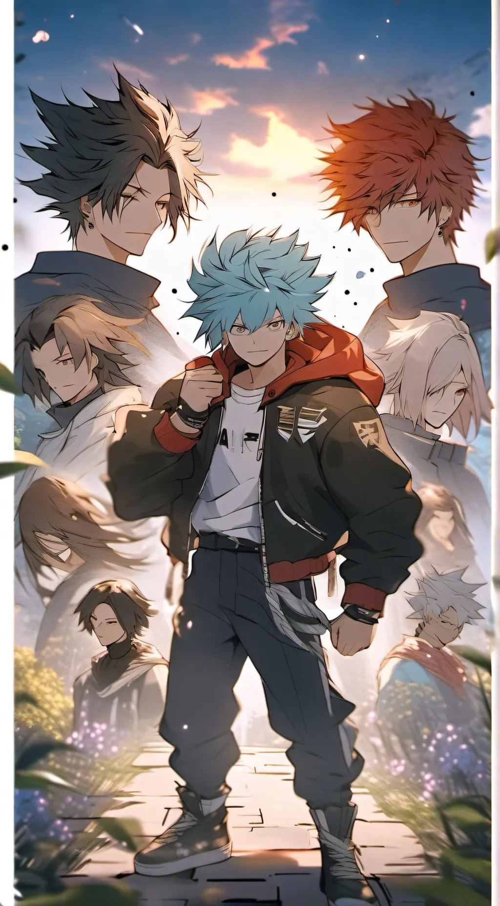 ai character: Mha 2025! background
