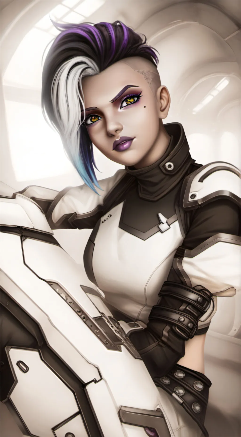 ai character: Sombra background
