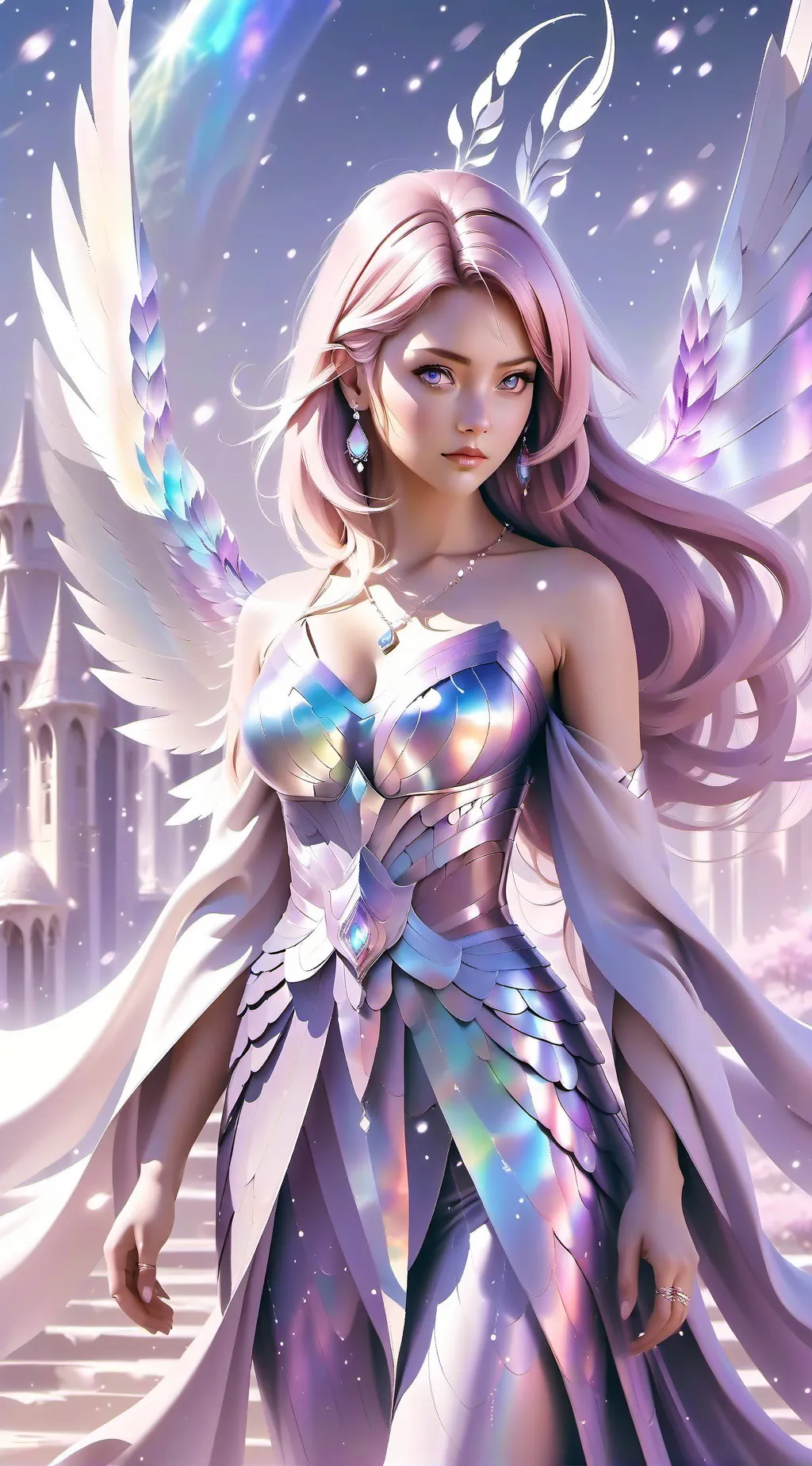 ai character: Angel background