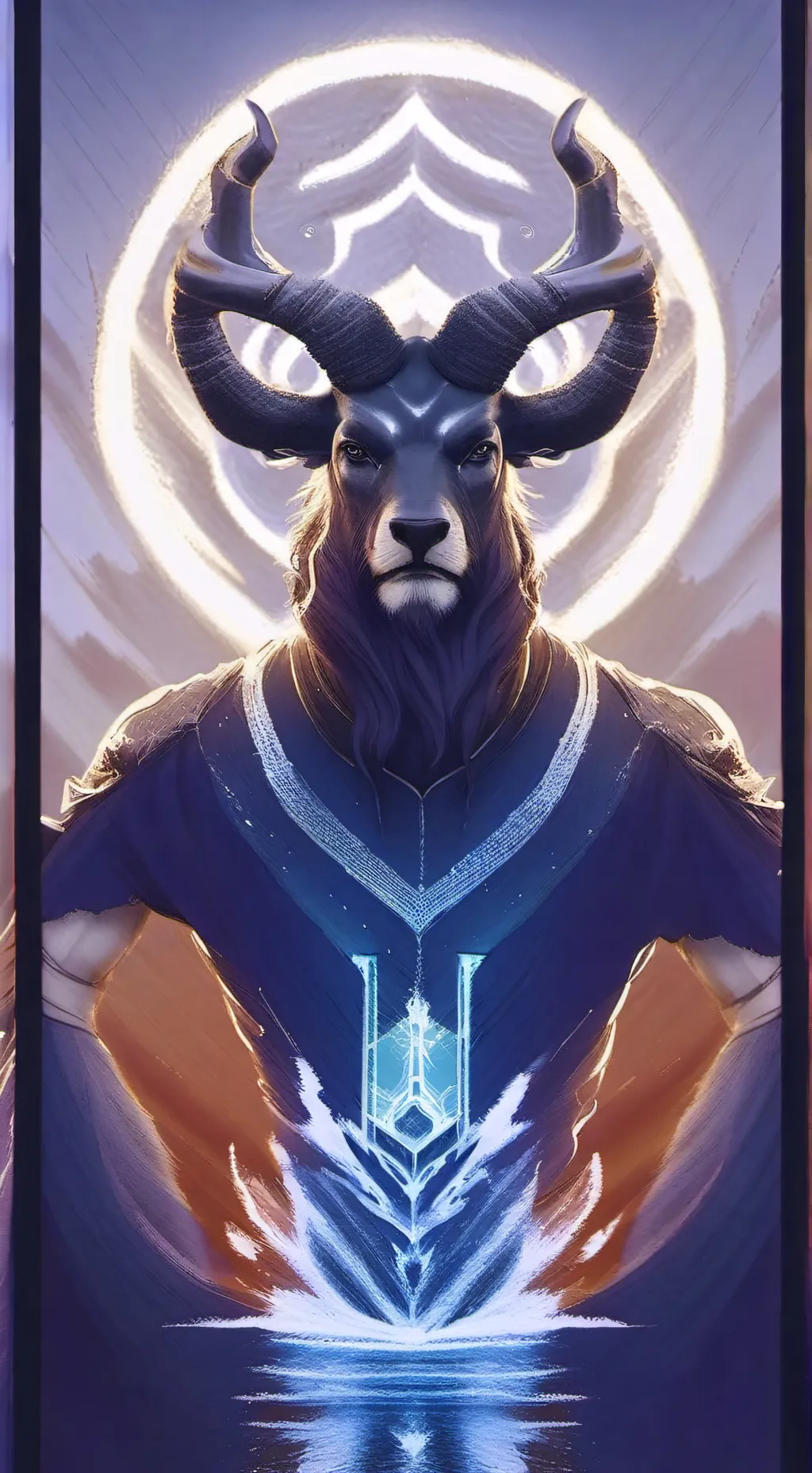 ai character: Tauro ♉ background