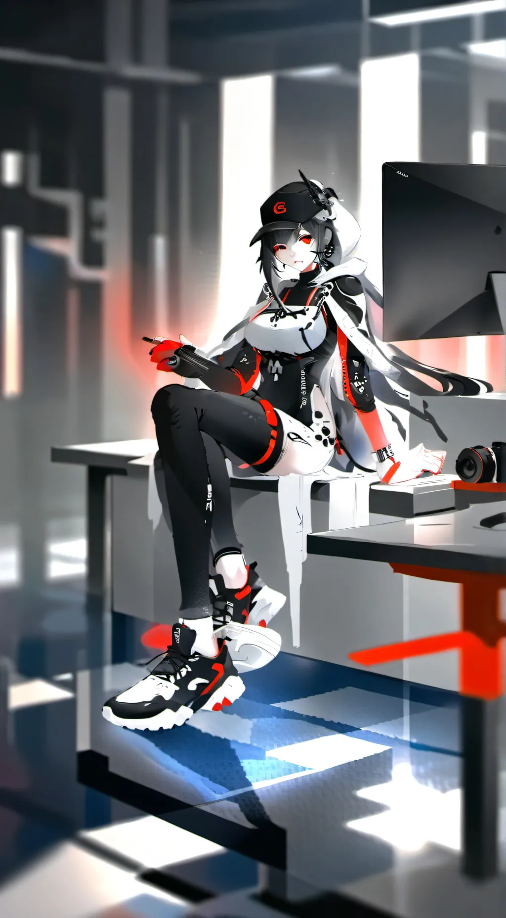 ai character: 💋 LUNA 💋  background