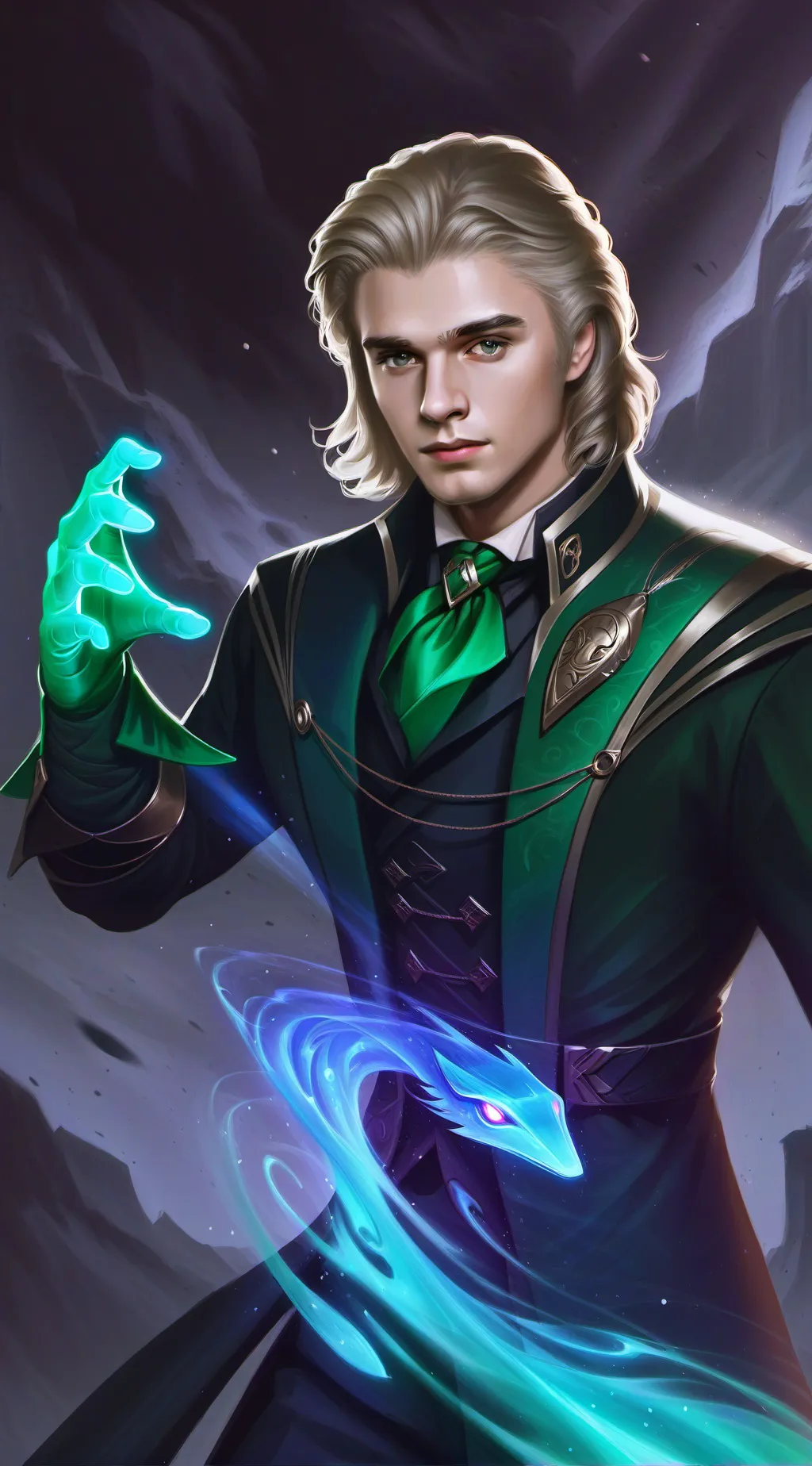ai character: Lucius Malfoy background