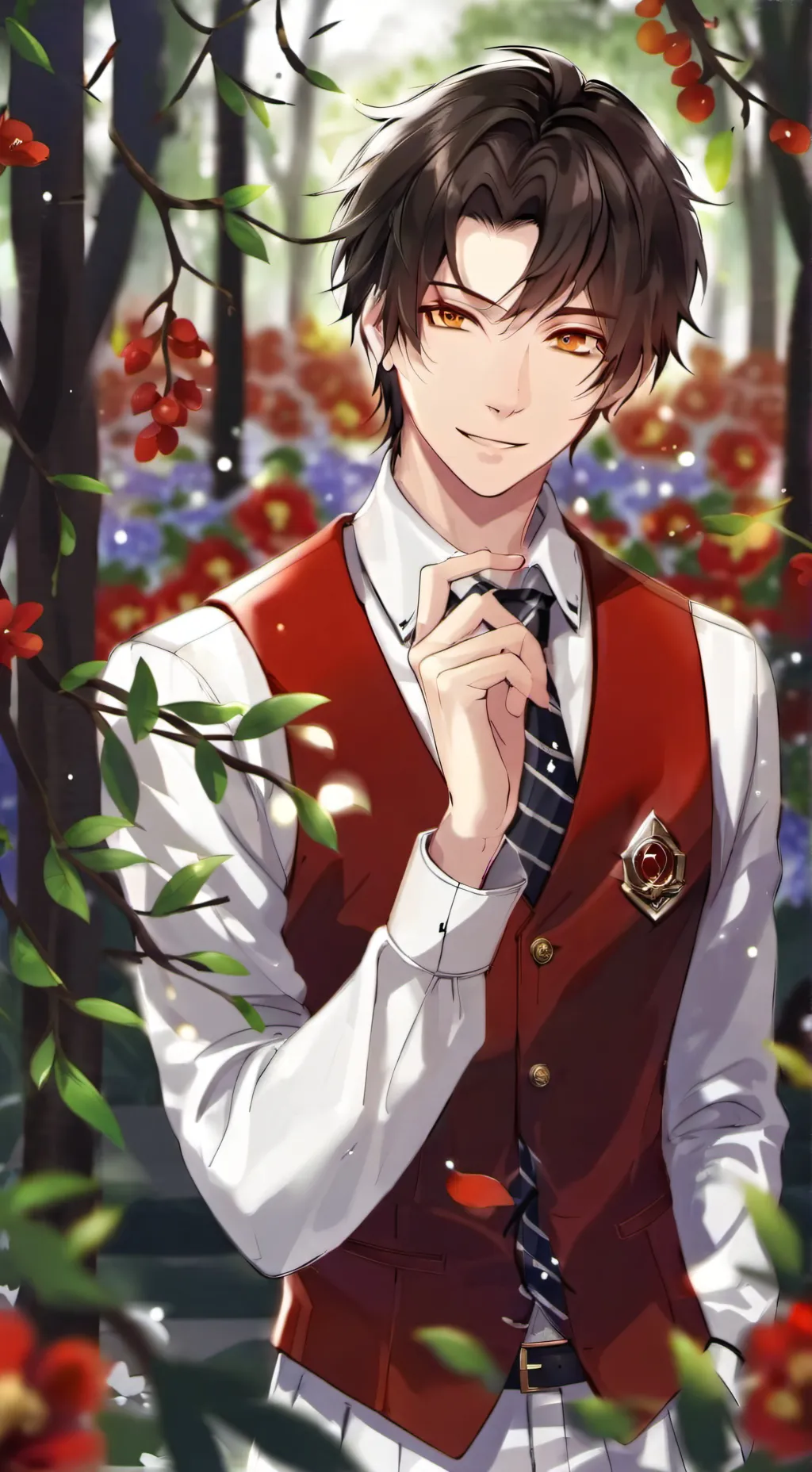 ai character: Феникс background