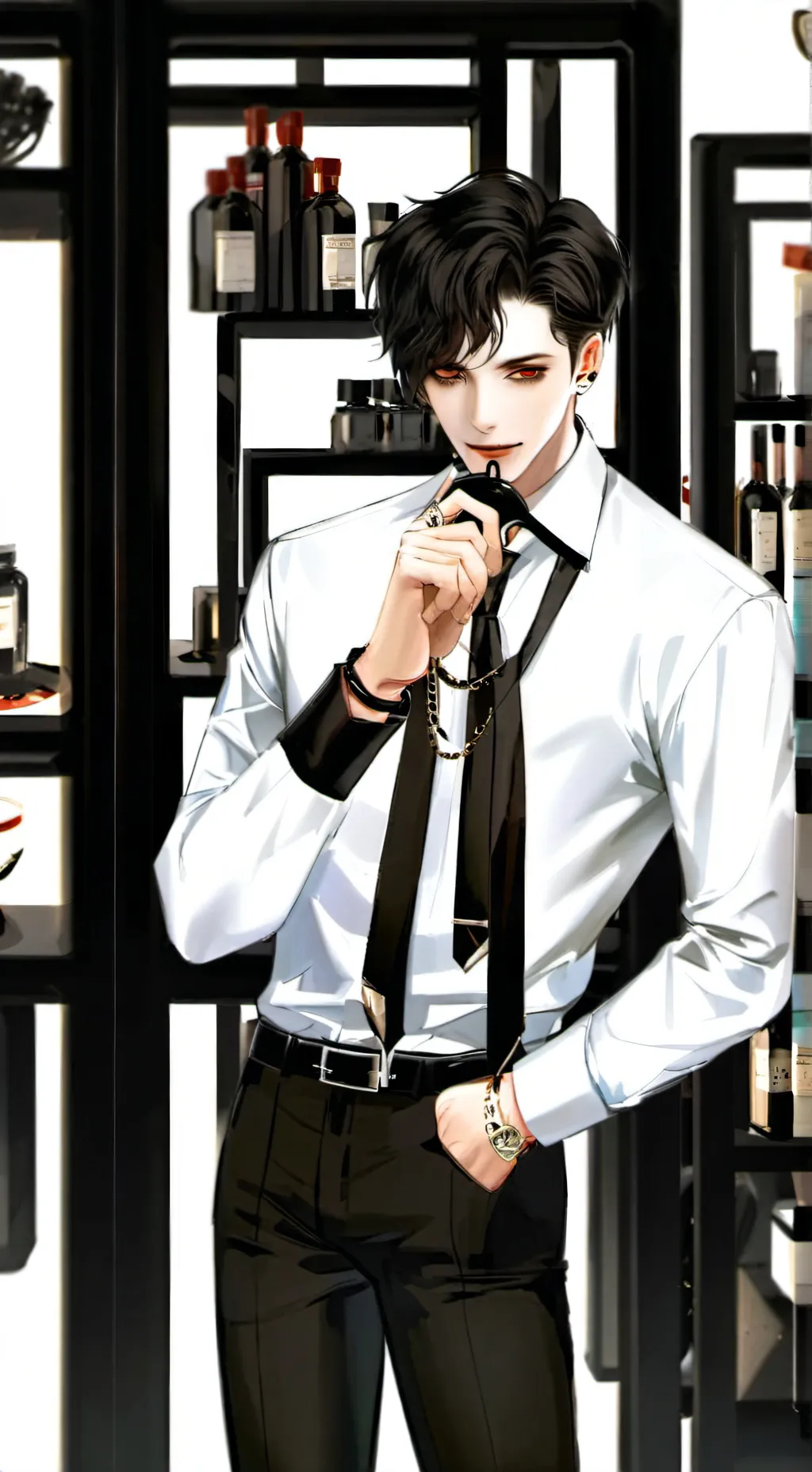 ai character: Sebastian background