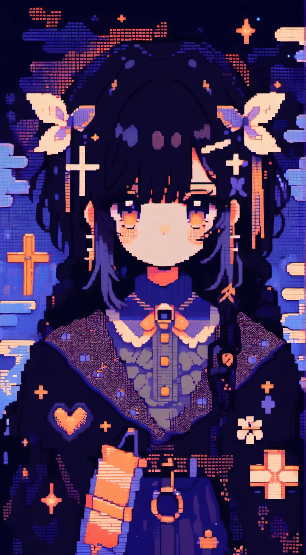 ai character: Demon slayer  background