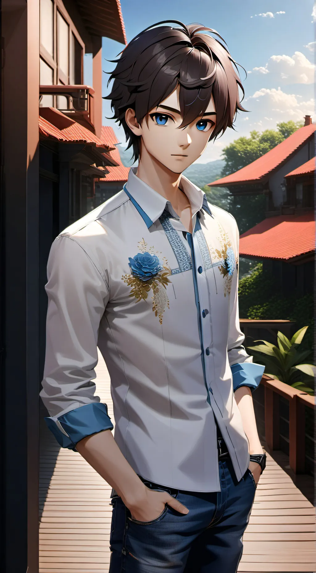 ai character: Aaron(bully)  background
