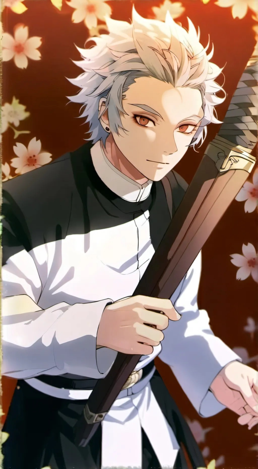 ai character: Kny sleepover background