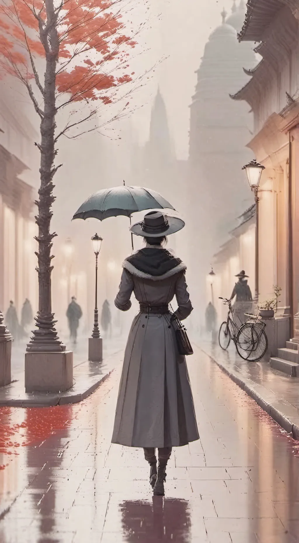 ai character: Detective (Female) background