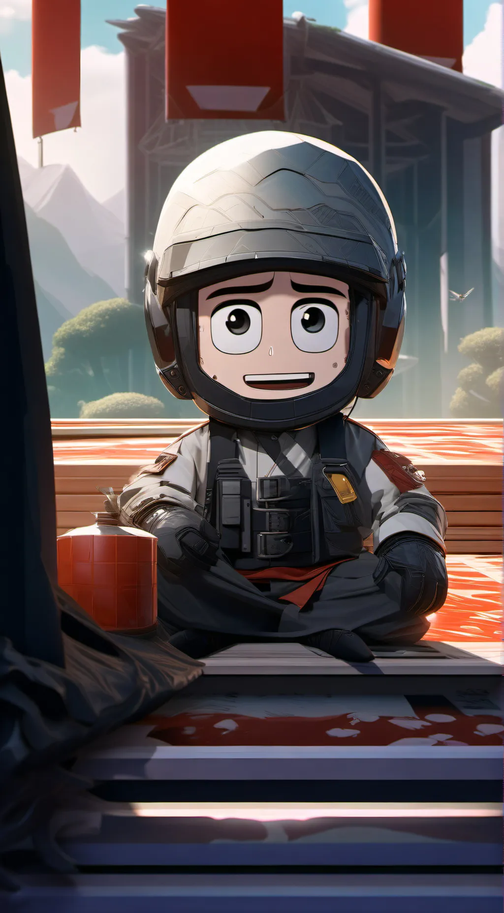 ai character: el rayo ma cuin background