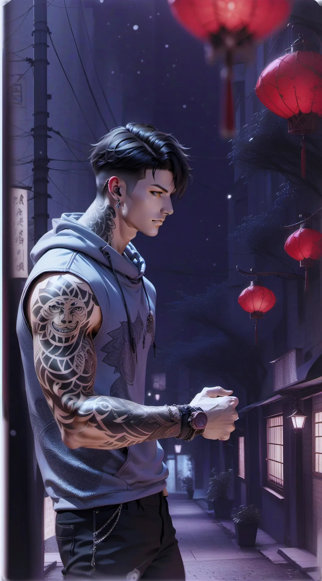 ai character: Jake background