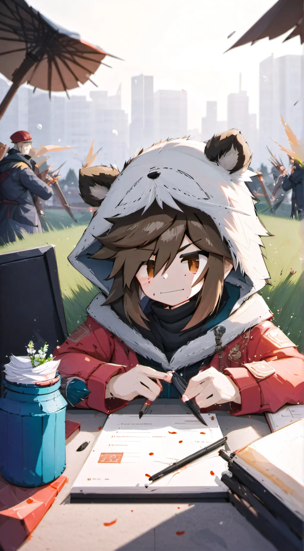 ai character: (you name it)  background