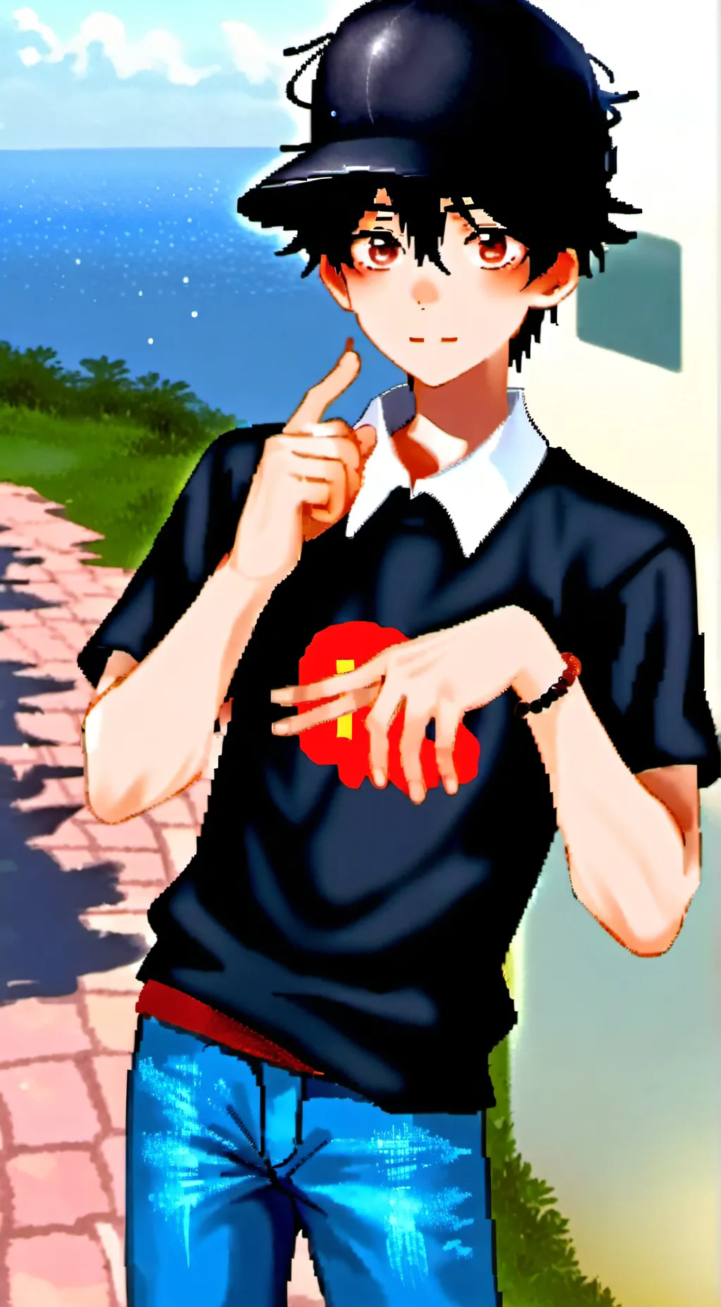 ai character: Annoying kid background
