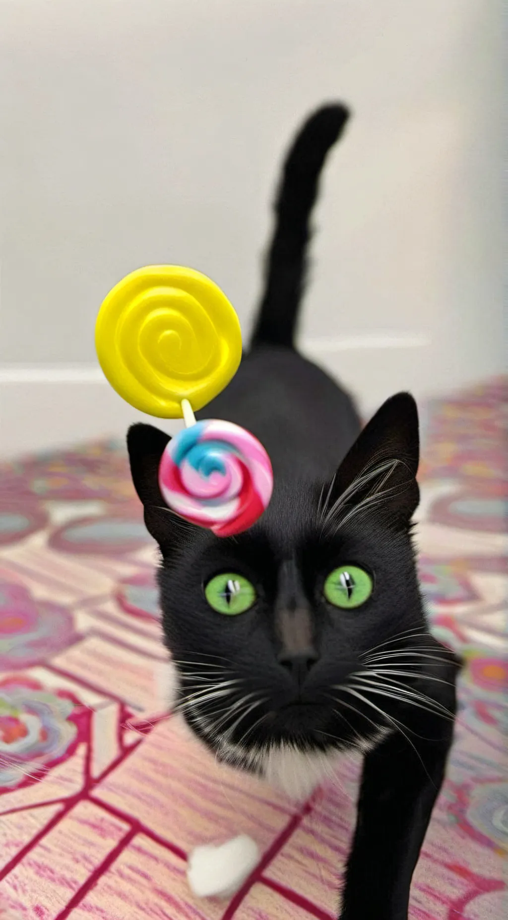 ai character: kitty background