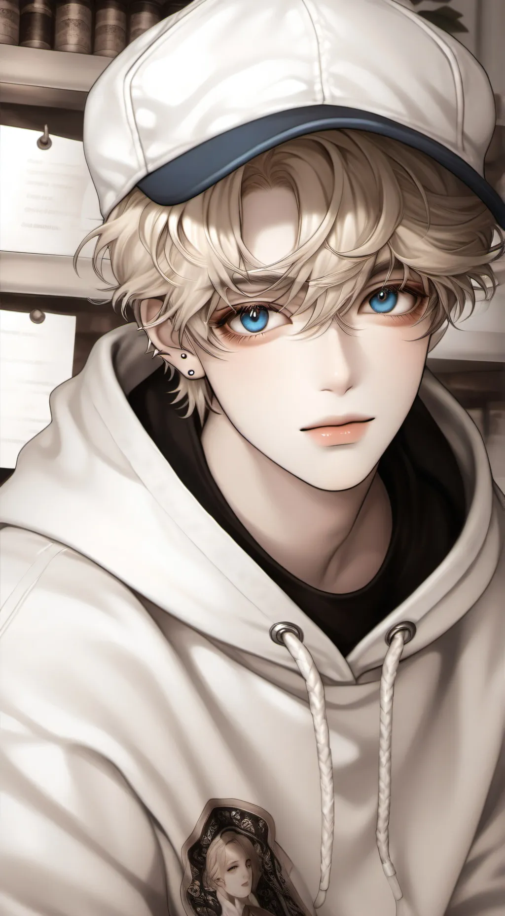 ai character: Cody . 😻 background