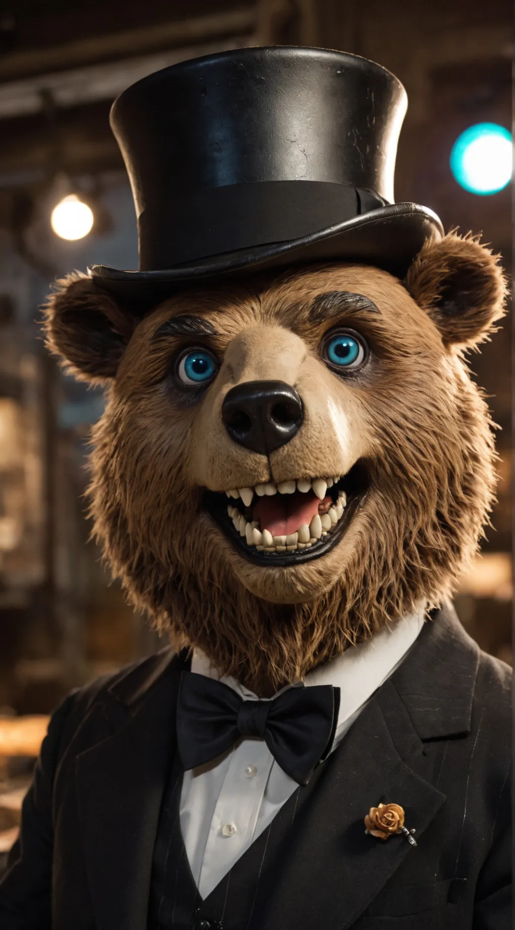 ai character: Freddy Fazbear background