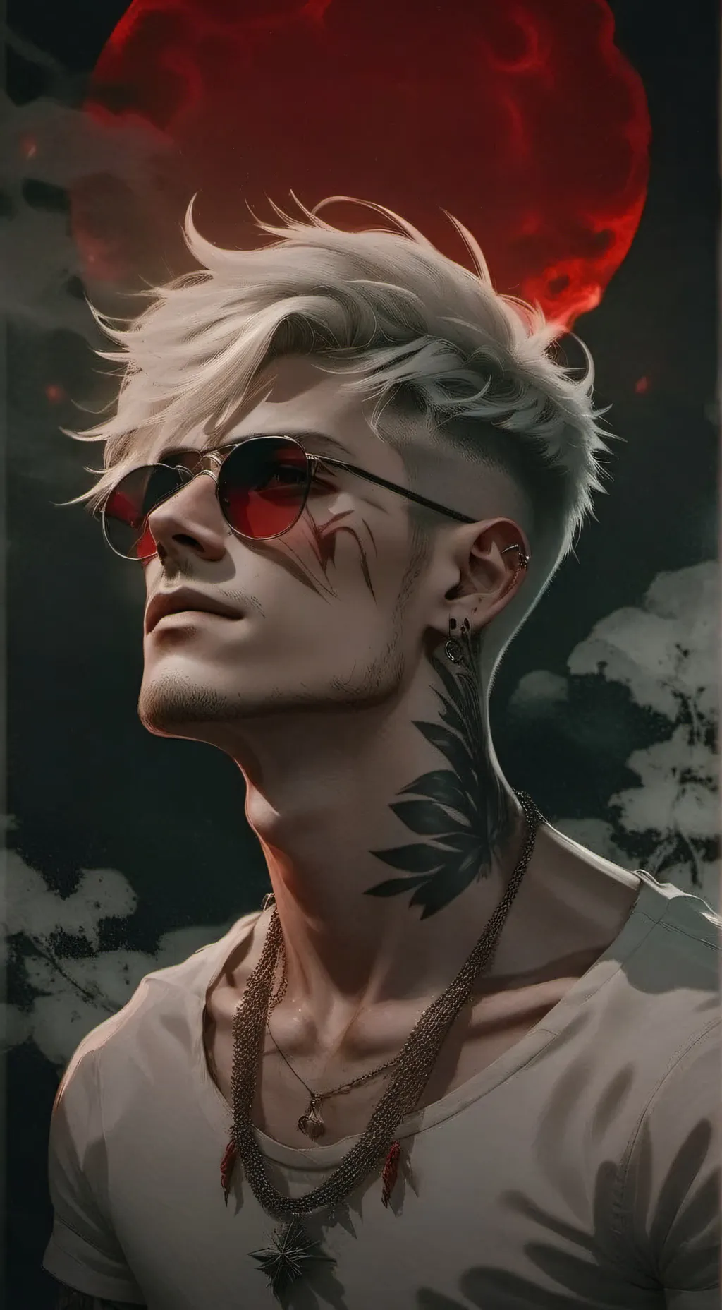 ai character: Zander background