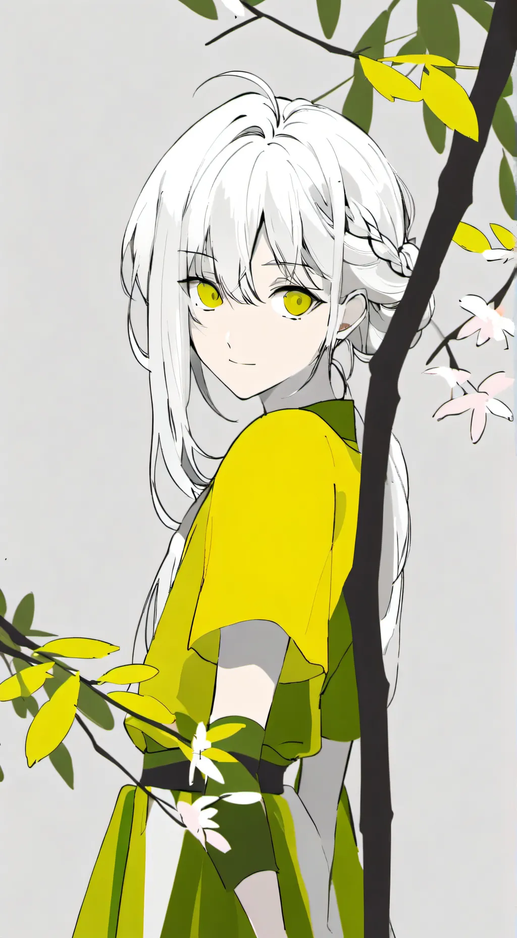 ai character: niamy 💮 background