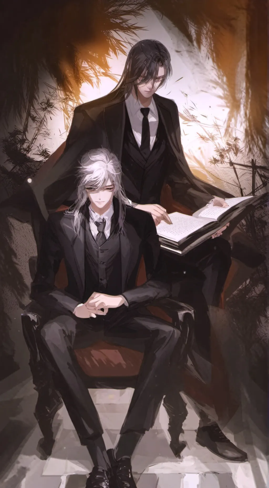 ai character: Beon & Leon background