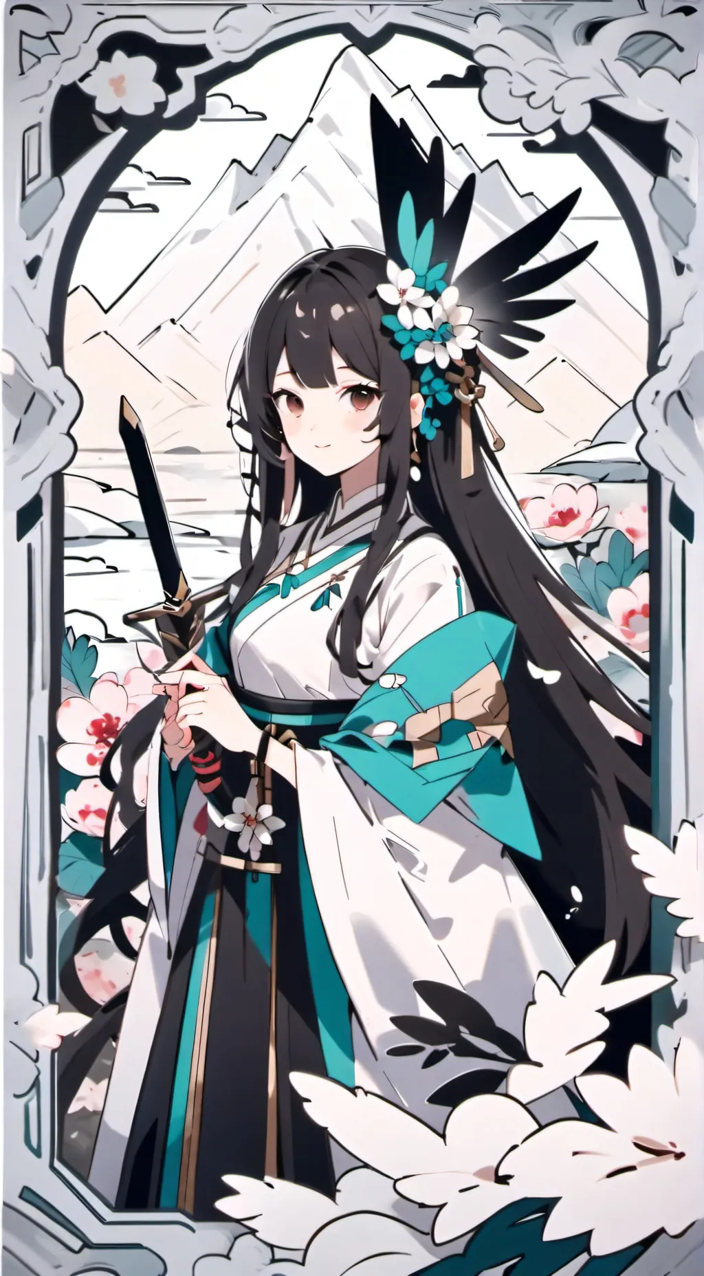 ai character: Boys control but  background