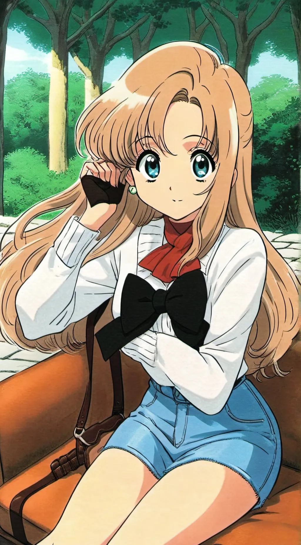 ai character: daisy background