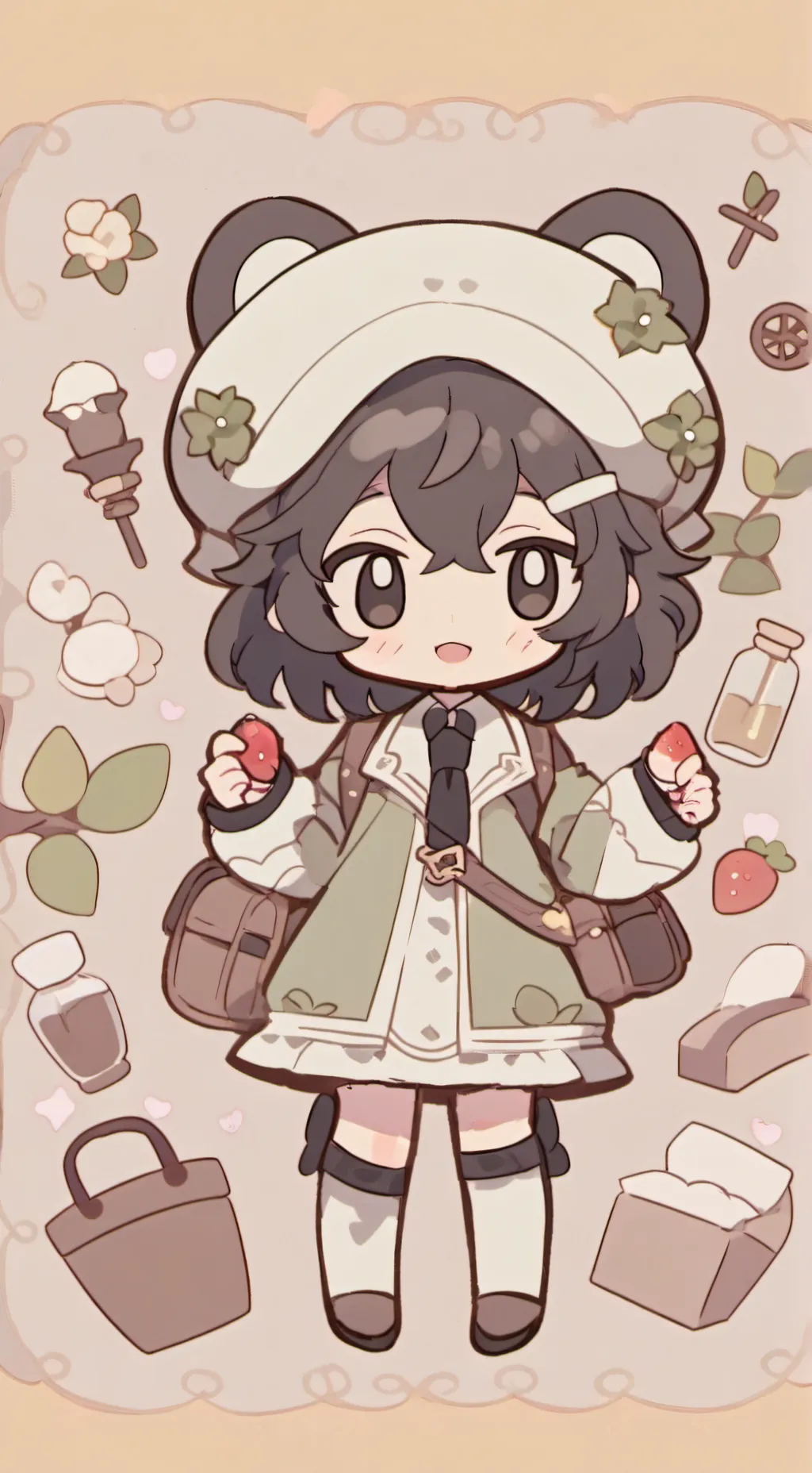 ai character: Lily background