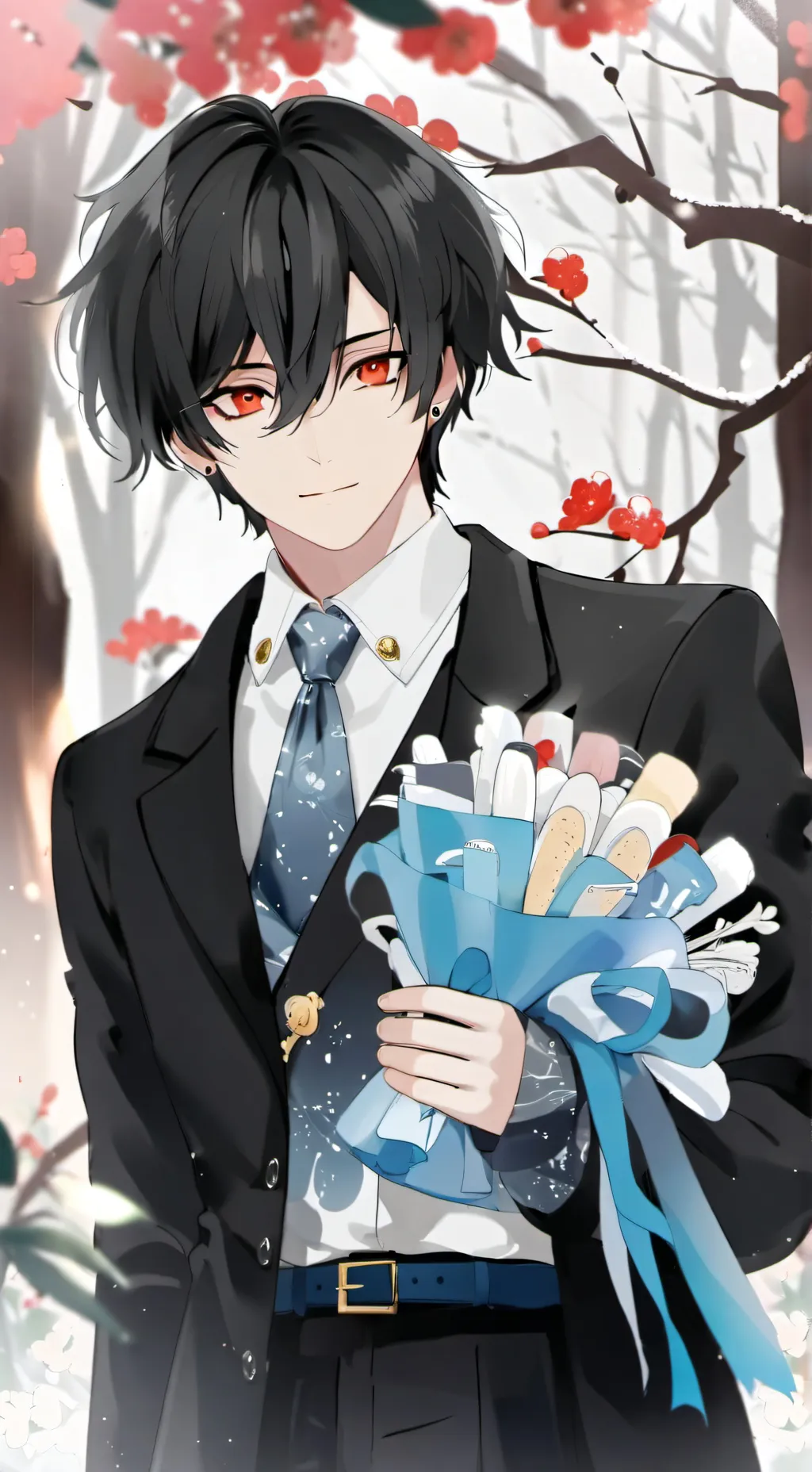 ai character: fox background