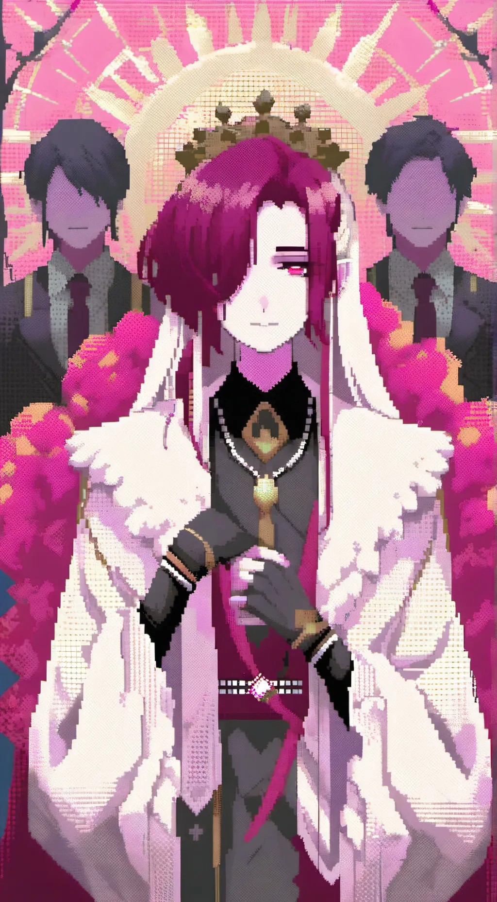 ai character: king zaver  background