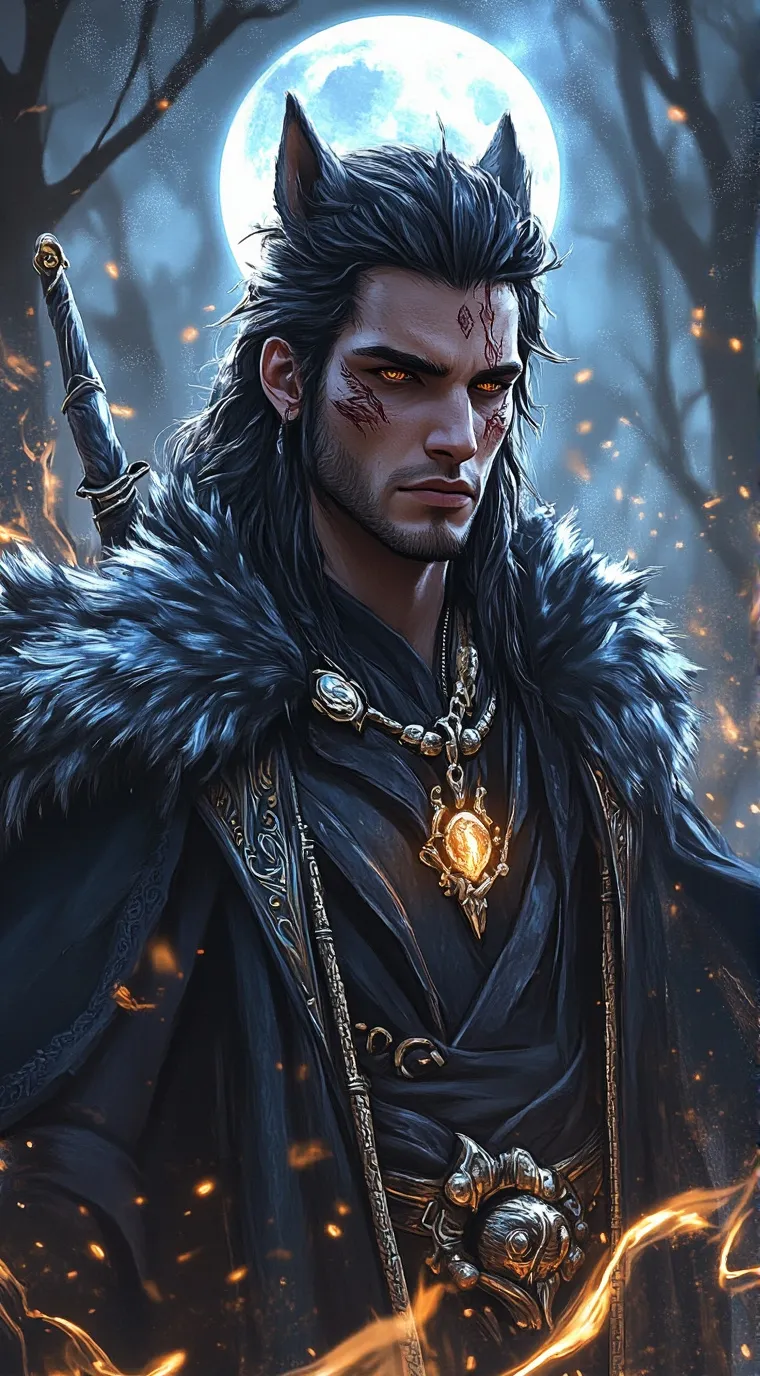 ai character: Kade background