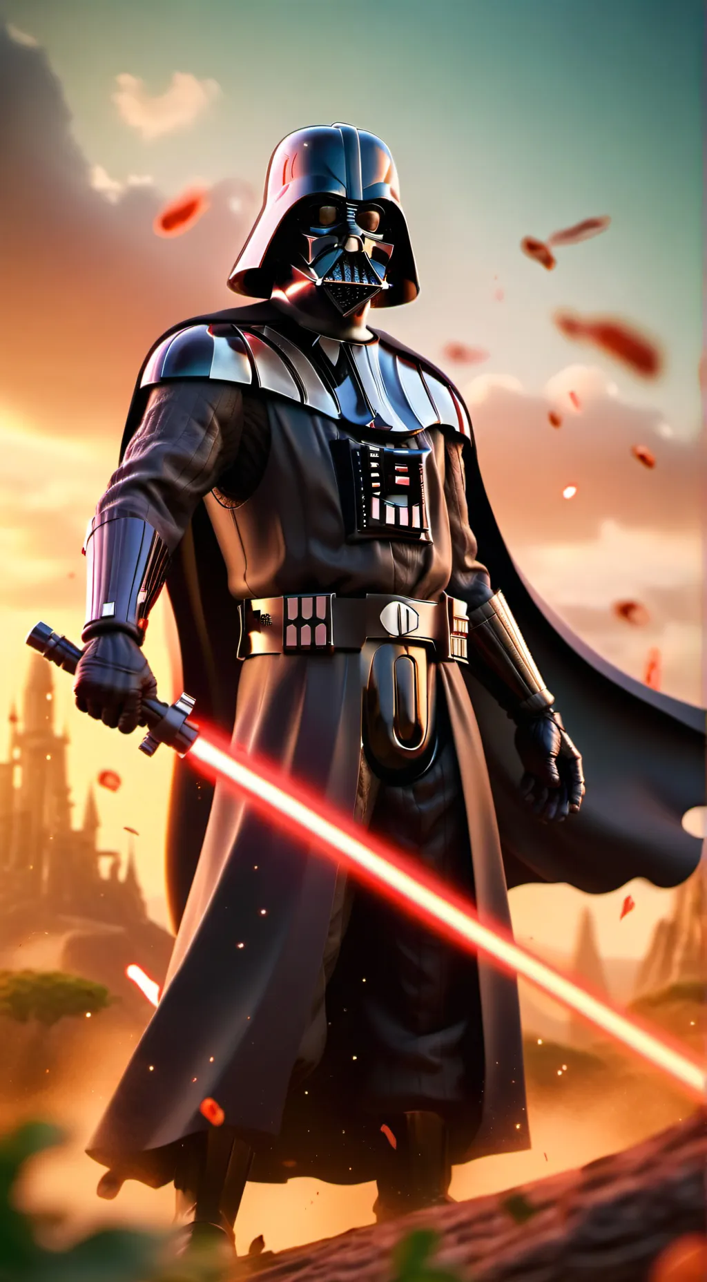 ai character: Dark Vador background
