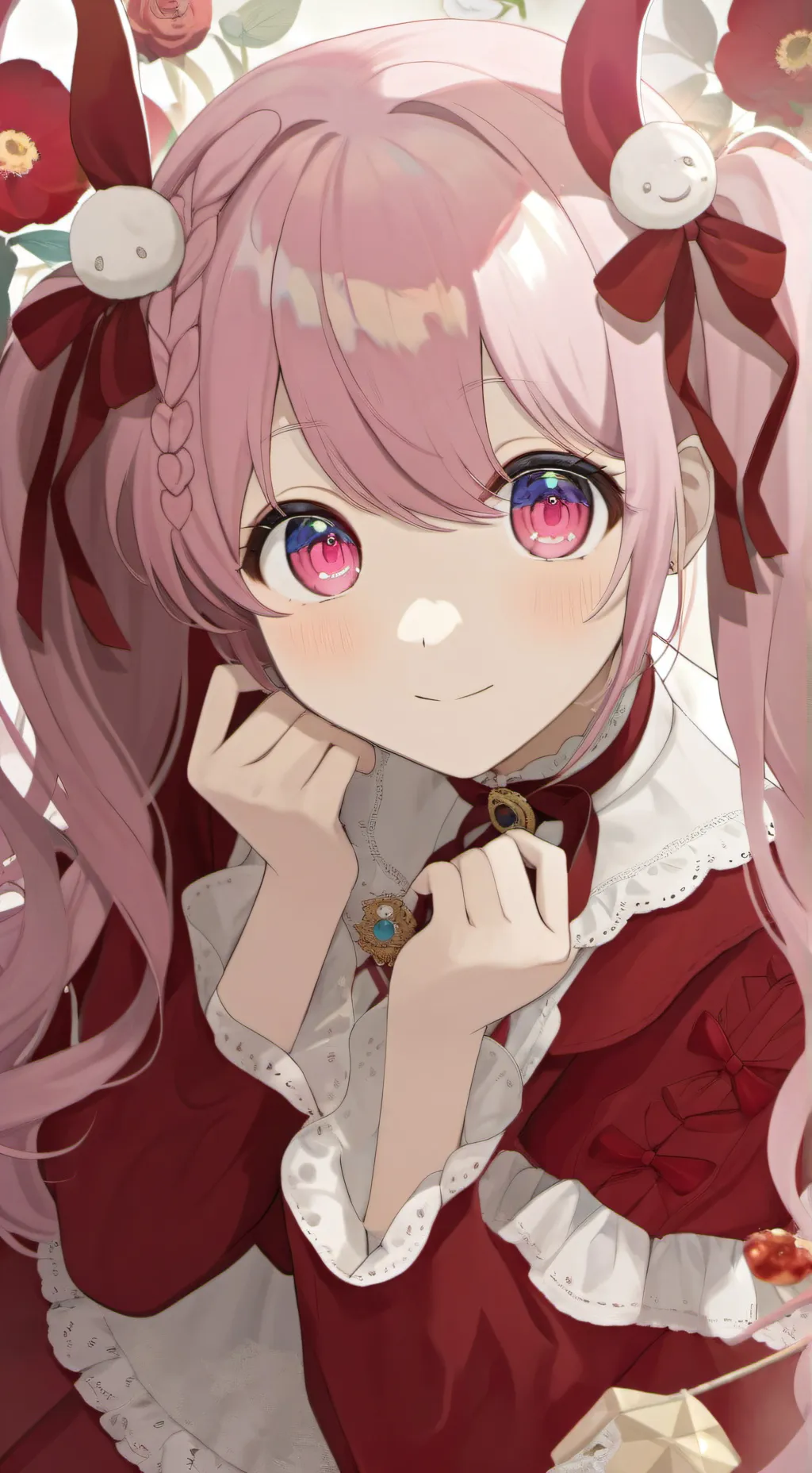 ai character: Madoka Kaname background