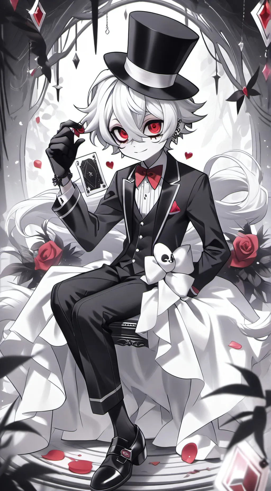 ai character: Alastor  background
