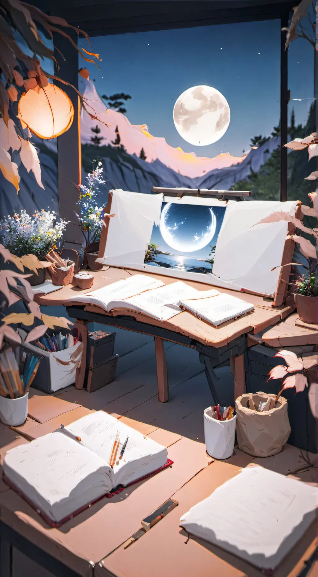 ai character: me and class(redo) background