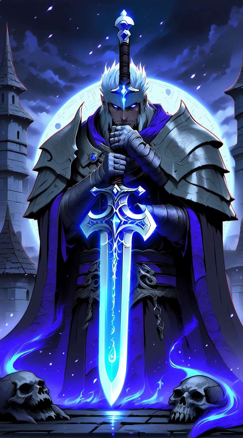 ai character: Гроул background