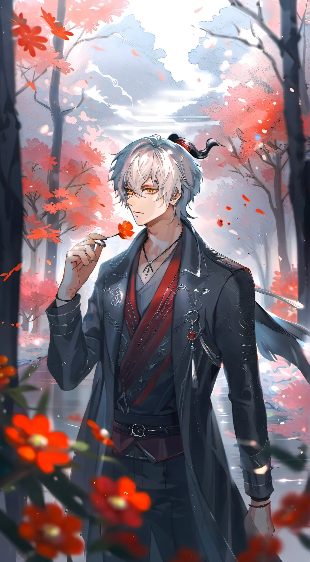 ai character: Santiago background