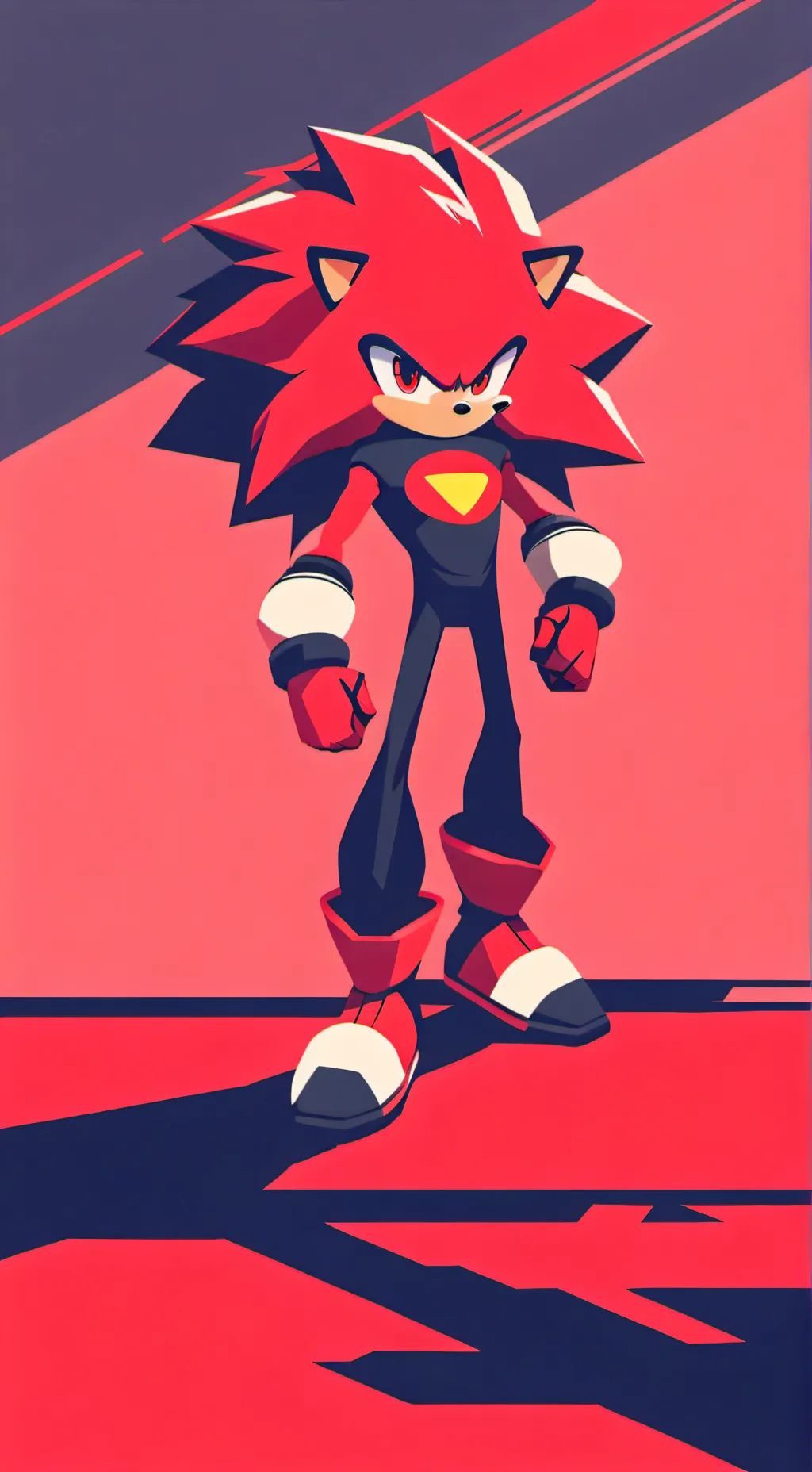 ai character: Shadow background