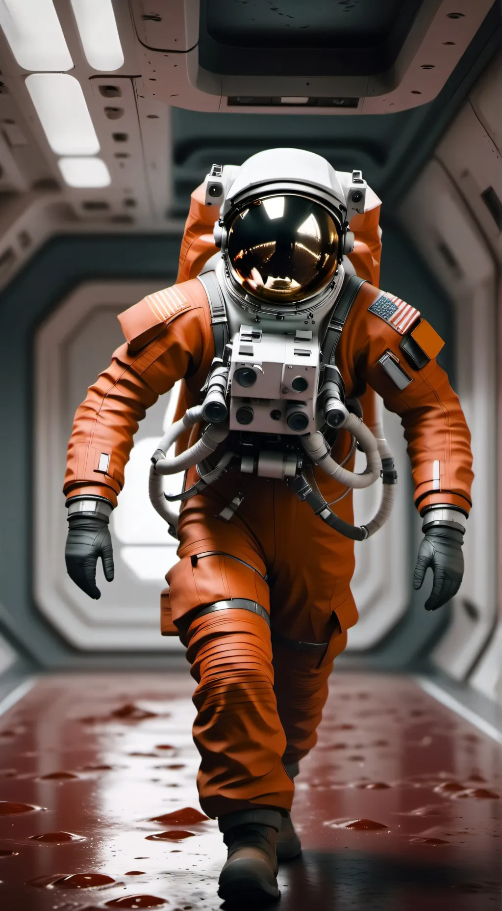 ai character: Among us  background