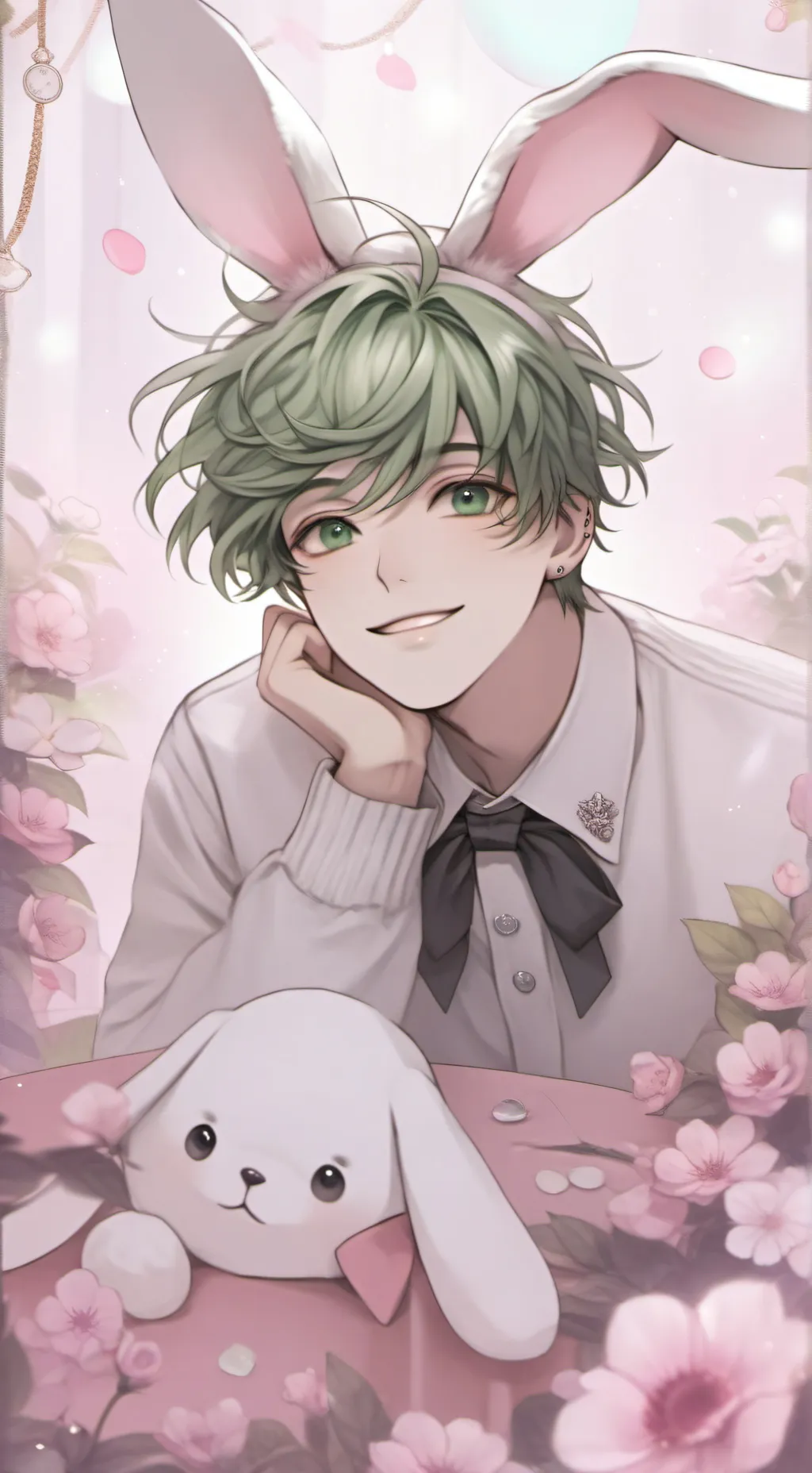ai character: Deku background