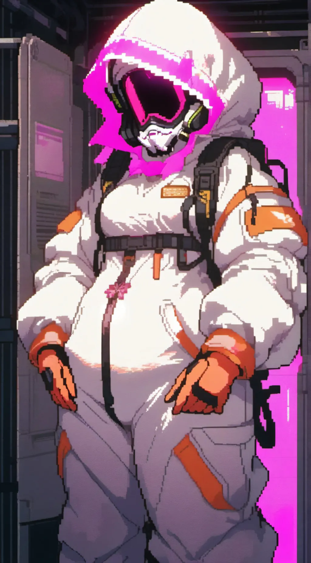 ai character: scp Guard background