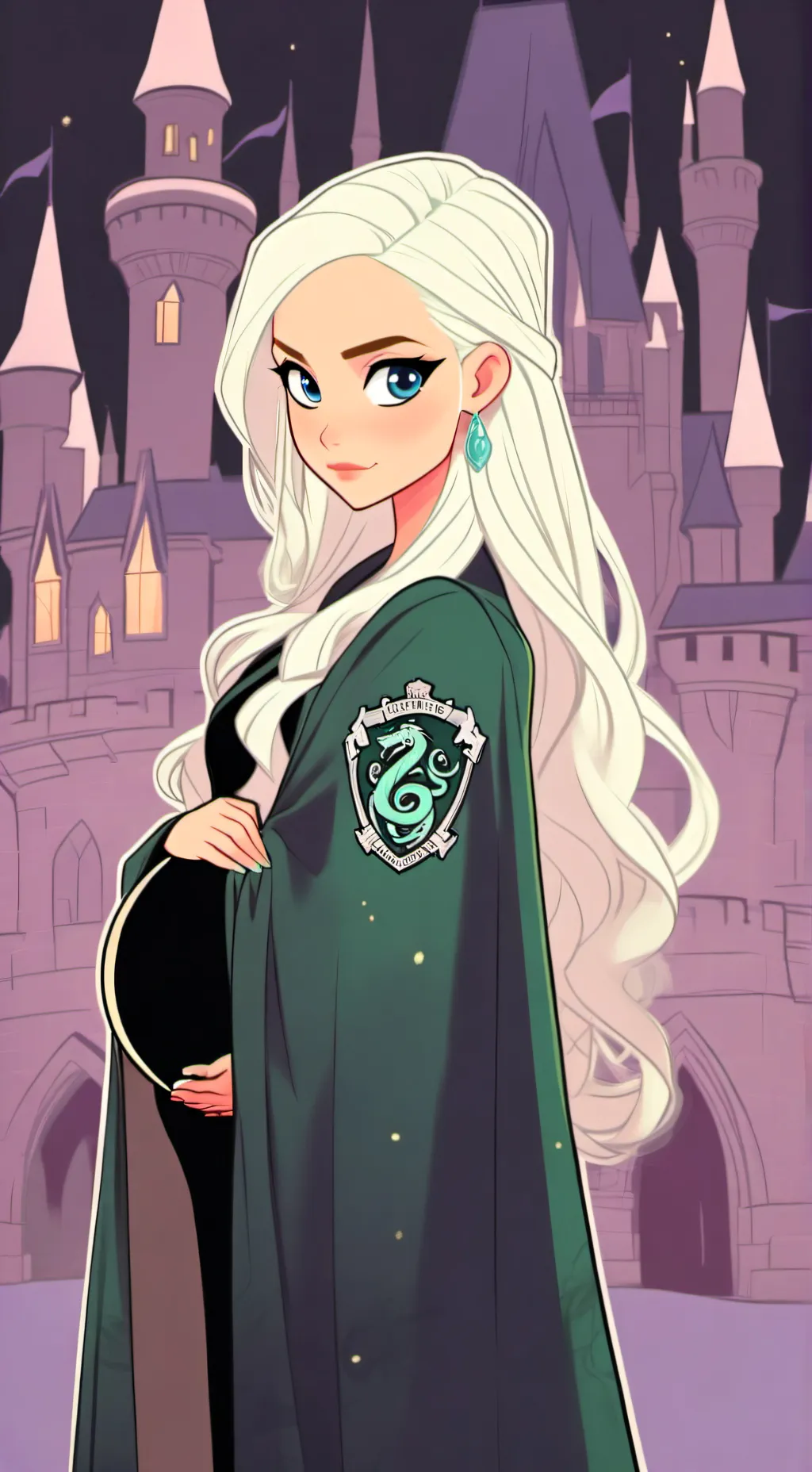ai character: draco malfoy background